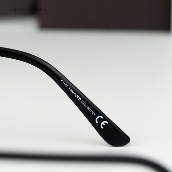 NEW Tom Ford Women Sunglasses Black Smoke Gradient Butterfly DASHA FT0822/S 01B - Picture 7 of 11